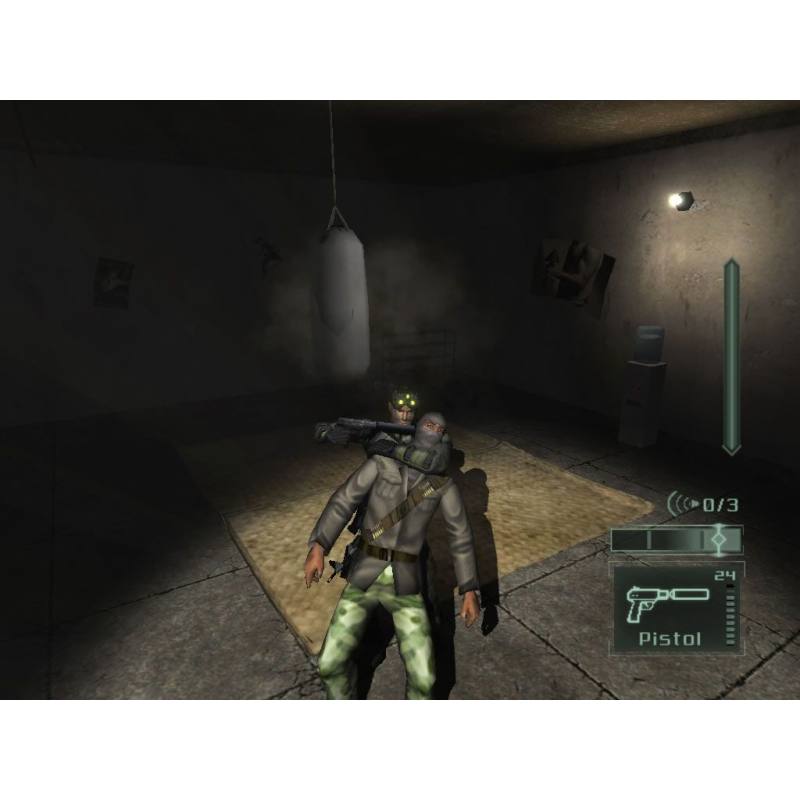 اسکرین شات و تصویر گیم پلی بازی Tom Clancy's Splinter Cell - Pandora Tomorrow مربوط به PS2 (پلی استیشن 2) تصویر شماره 6