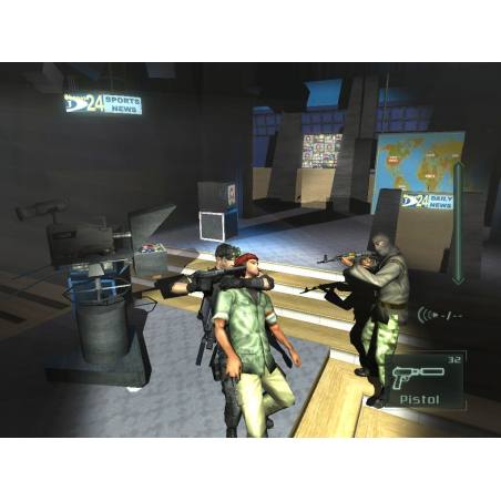 اسکرین شات و تصویر گیم پلی بازی Tom Clancy's Splinter Cell - Pandora Tomorrow مربوط به PS2 (پلی استیشن 2) تصویر شماره 7