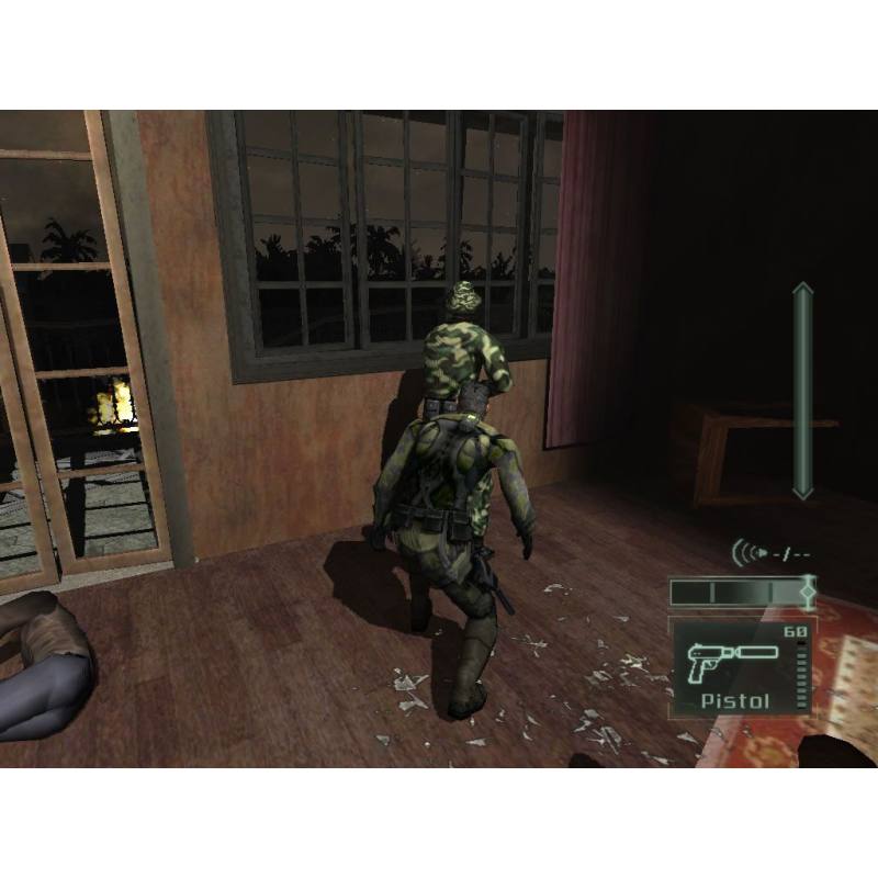 اسکرین شات و تصویر گیم پلی بازی Tom Clancy's Splinter Cell - Pandora Tomorrow مربوط به PS2 (پلی استیشن 2) تصویر شماره 8