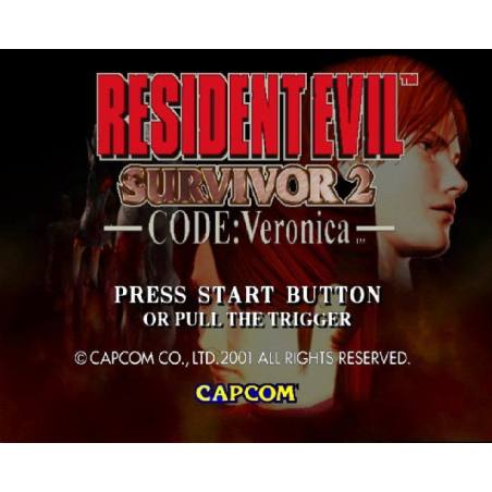 اسکرین شات و تصویر گیم پلی بازی Resident Evil - Survivor 2 - Code Veronica مربوط به PS2 (پلی استیشن 2) تصویر شماره 1
