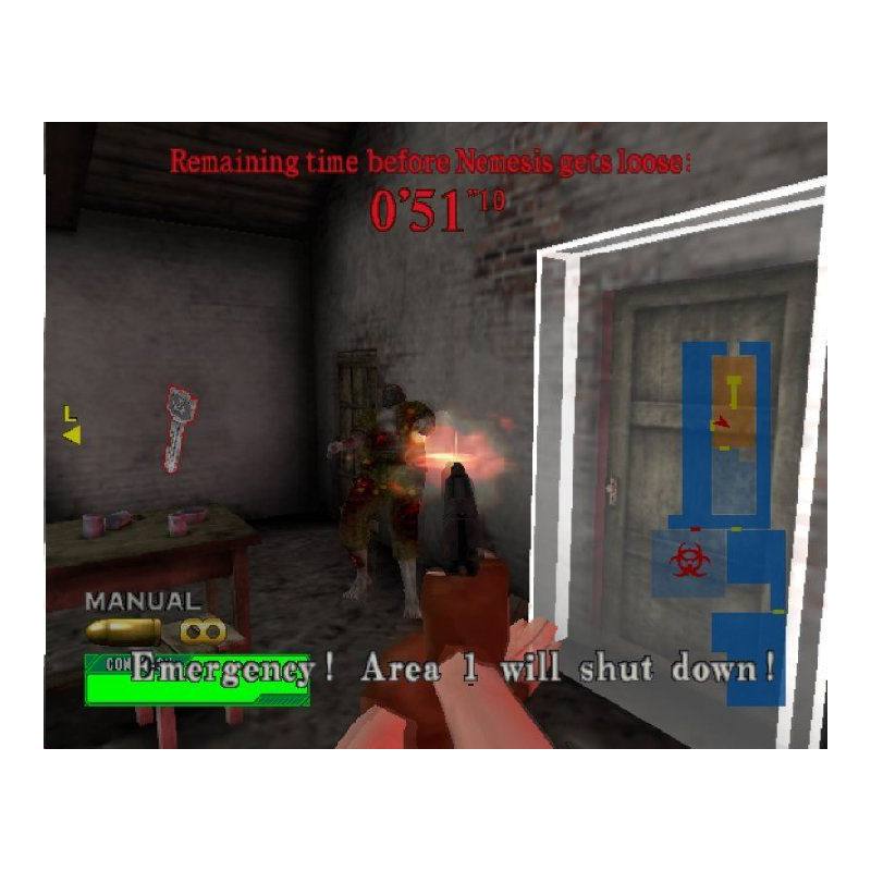 اسکرین شات و تصویر گیم پلی بازی Resident Evil - Survivor 2 - Code Veronica مربوط به PS2 (پلی استیشن 2) تصویر شماره 3