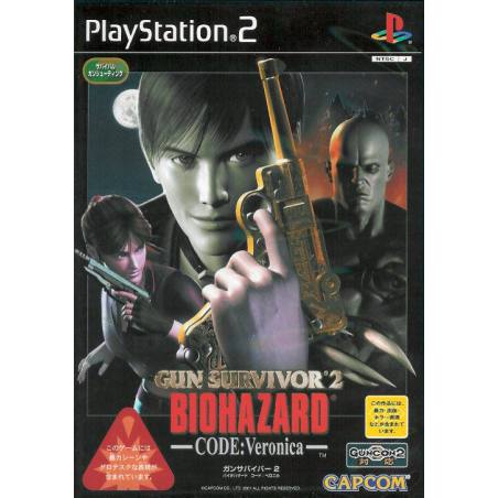 کاور بازی Resident Evil - Survivor 2 - Code - Veronica برای پلی استیشن 2 (PS2)
