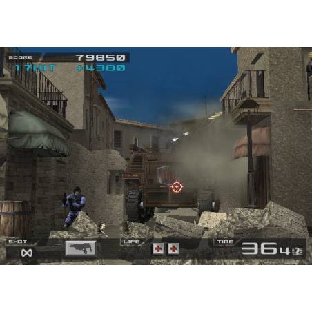 اسکرین شات و تصویر گیم پلی بازی Time Crisis 2 مربوط به PS2 (پلی استیشن 2) تصویر شماره 6