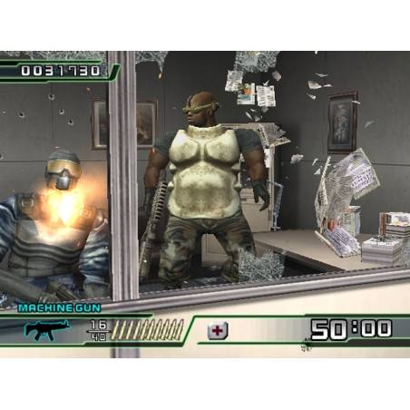 اسکرین شات و تصویر گیم پلی بازی Time Crisis - Crisis Zone مربوط به PS2 (پلی استیشن 2) تصویر شماره 1