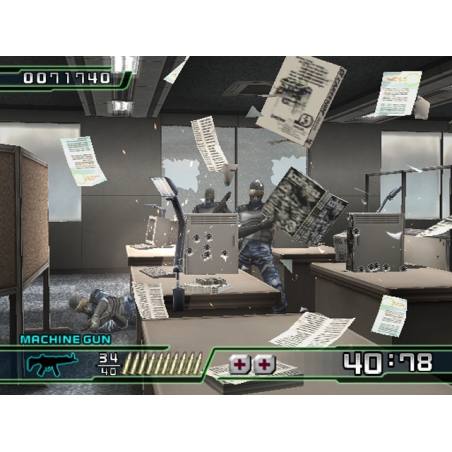 اسکرین شات و تصویر گیم پلی بازی Time Crisis - Crisis Zone مربوط به PS2 (پلی استیشن 2) تصویر شماره 2