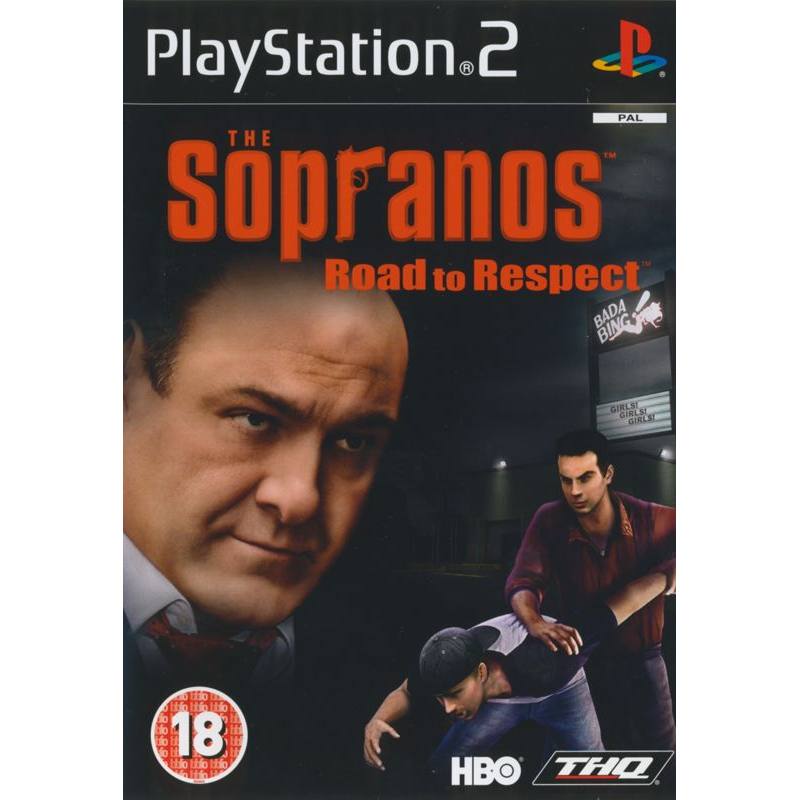کاور بازی The Sopranos Road to Respect برای پلی استیشن 2 (PS2)