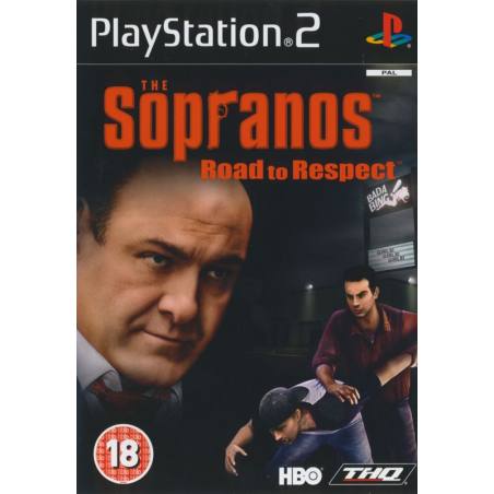 کاور بازی The Sopranos Road to Respect برای پلی استیشن 2 (PS2)