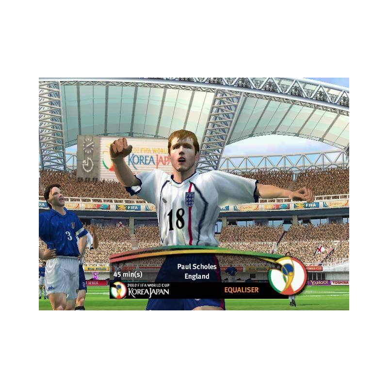 اسکرین شات و تصویر گیم پلی بازی 2002 FIFA World Cup Korea Japan مربوط به PS2 (پلی استیشن 2) تصویر شماره 3