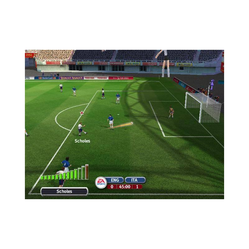 اسکرین شات و تصویر گیم پلی بازی 2002 FIFA World Cup مخصوص پلی استیشن وان (PS1) تصویر شماره 1