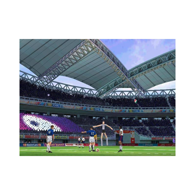 اسکرین شات و تصویر گیم پلی بازی 2002 FIFA World Cup مخصوص پلی استیشن وان (PS1) تصویر شماره 3