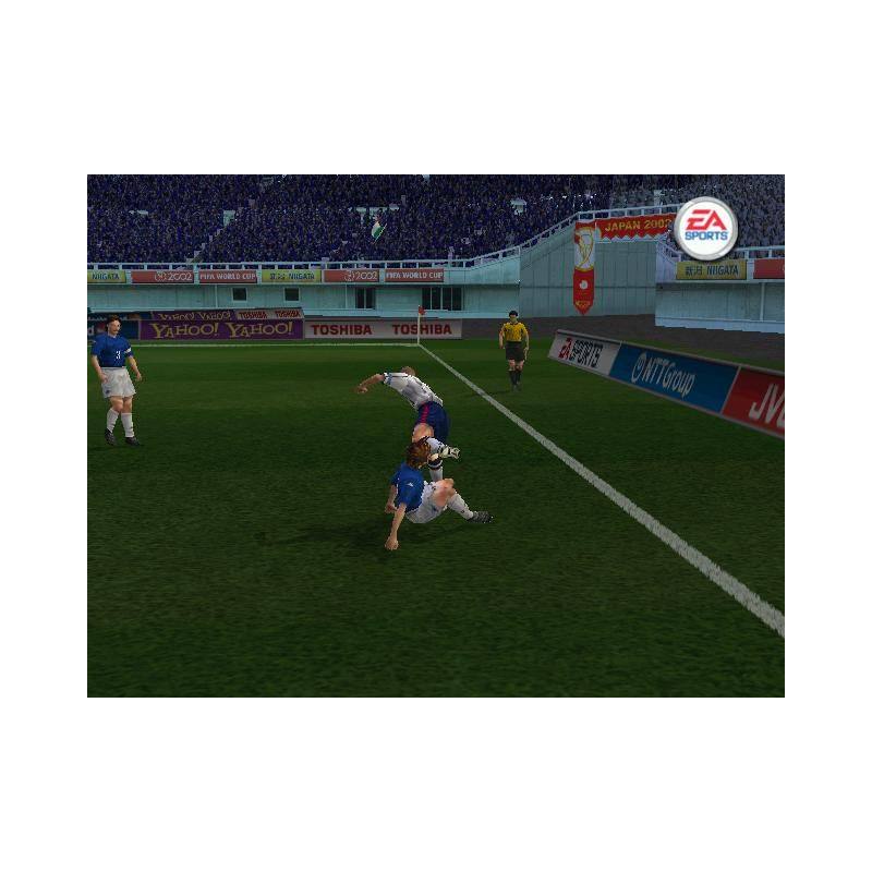 اسکرین شات و تصویر گیم پلی بازی 2002 FIFA World Cup مخصوص پلی استیشن وان (PS1) تصویر شماره 4