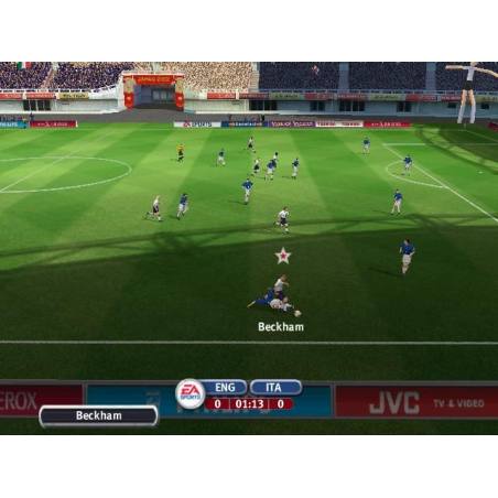 اسکرین شات و تصویر گیم پلی بازی 2002 FIFA World Cup مخصوص پلی استیشن وان (PS1) تصویر شماره 6