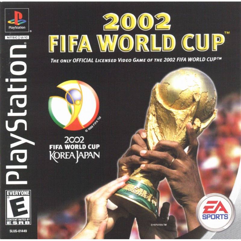 کاور بازی 2002 FIFA World Cup مخصوص پلی استیشن وان (Ps1)