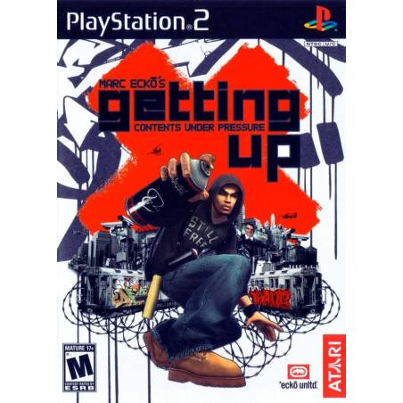 کاور بازی Getting Up: Contents Under Pressure برای پلی استیشن 2 (PS2)