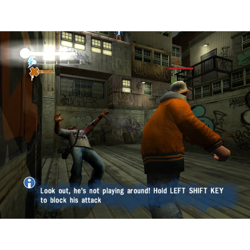 اسکرین شات و تصویر گیم پلی بازی Getting Up: Contents Under Pressure مربوط به PS2 (پلی استیشن 2) تصویر شماره 4