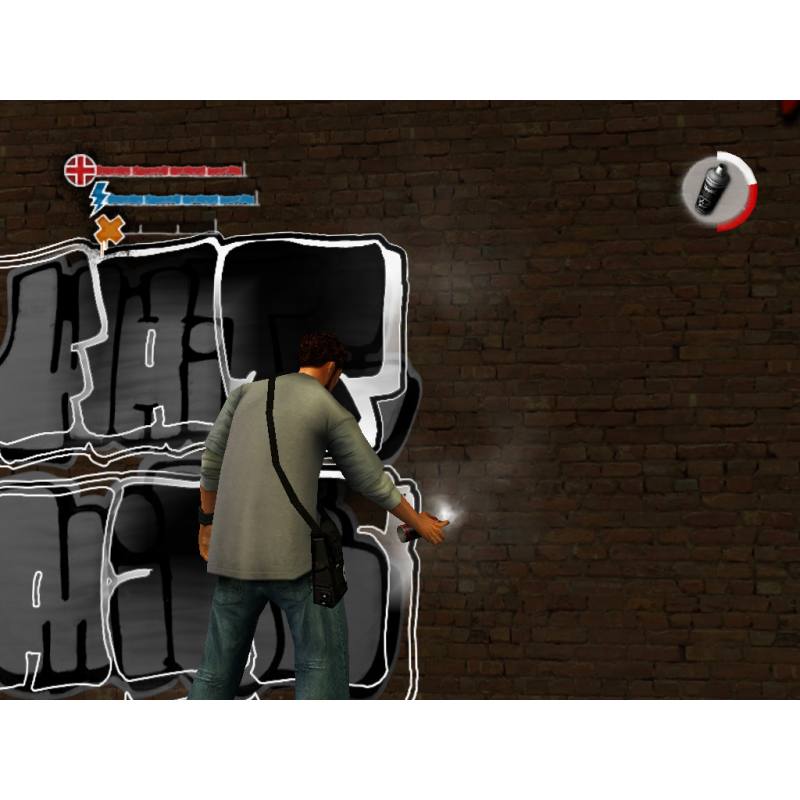 اسکرین شات و تصویر گیم پلی بازی Getting Up: Contents Under Pressure مربوط به PS2 (پلی استیشن 2) تصویر شماره 7