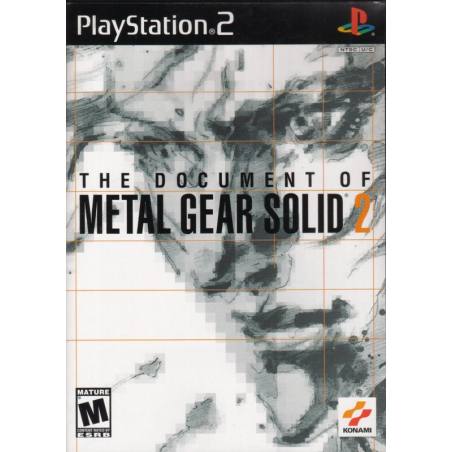 کاور مستند The Document of Metal Gear Solid 2 برای پلی استیشن 2 (PS2)