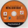لیبل دیسک مستند The Document of Metal Gear Solid 2 برای PS2