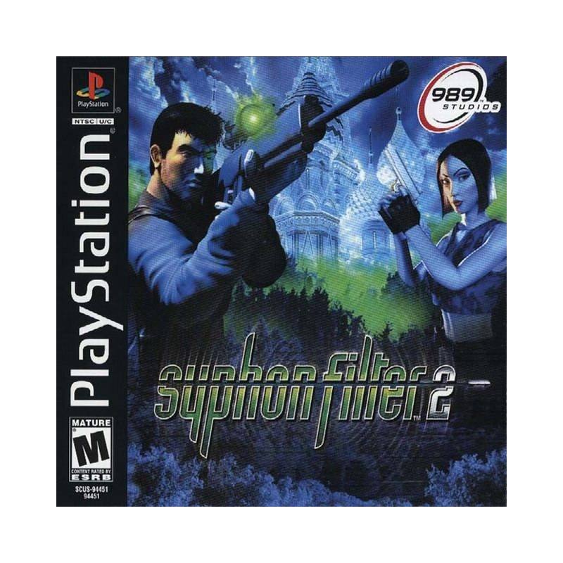 کاور بازی Syphon Filter 2 مخصوص پلی استیشن وان (PS1)