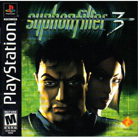 کاور بازی Syphon Filter 3 مخصوص پلی استیشن وان (PS1)