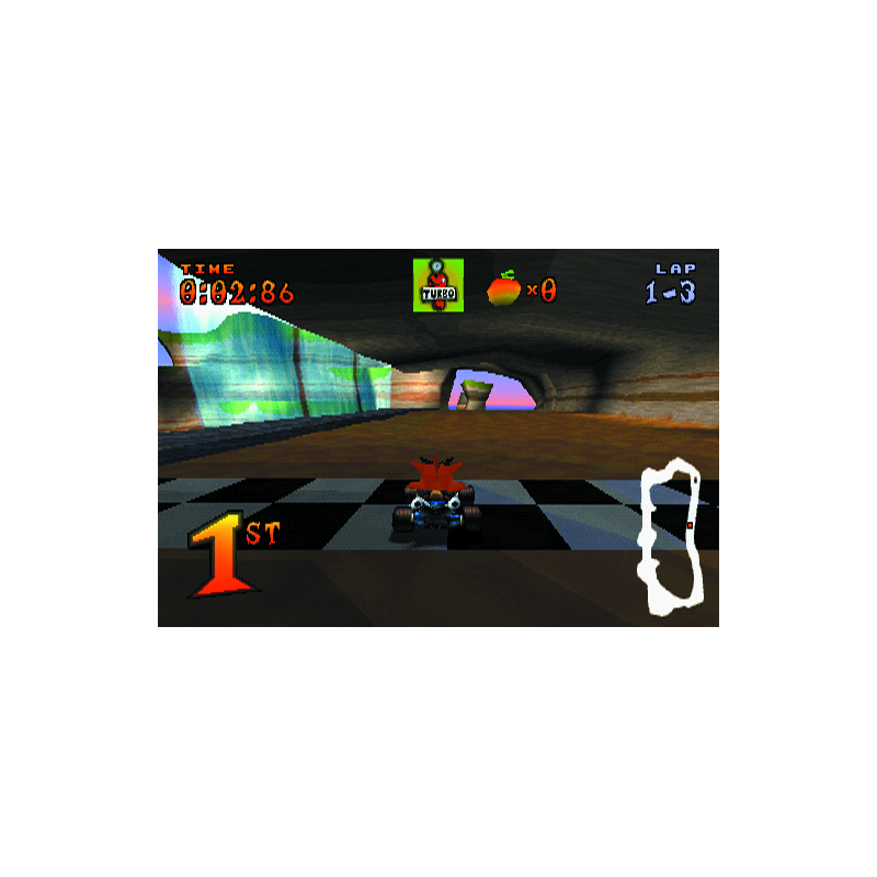 اسکرین شات و تصویر گیم‌پلی بازی Crash Team Racing مخصوص پلی استیشن وان (PS1) تصویر شماره 1