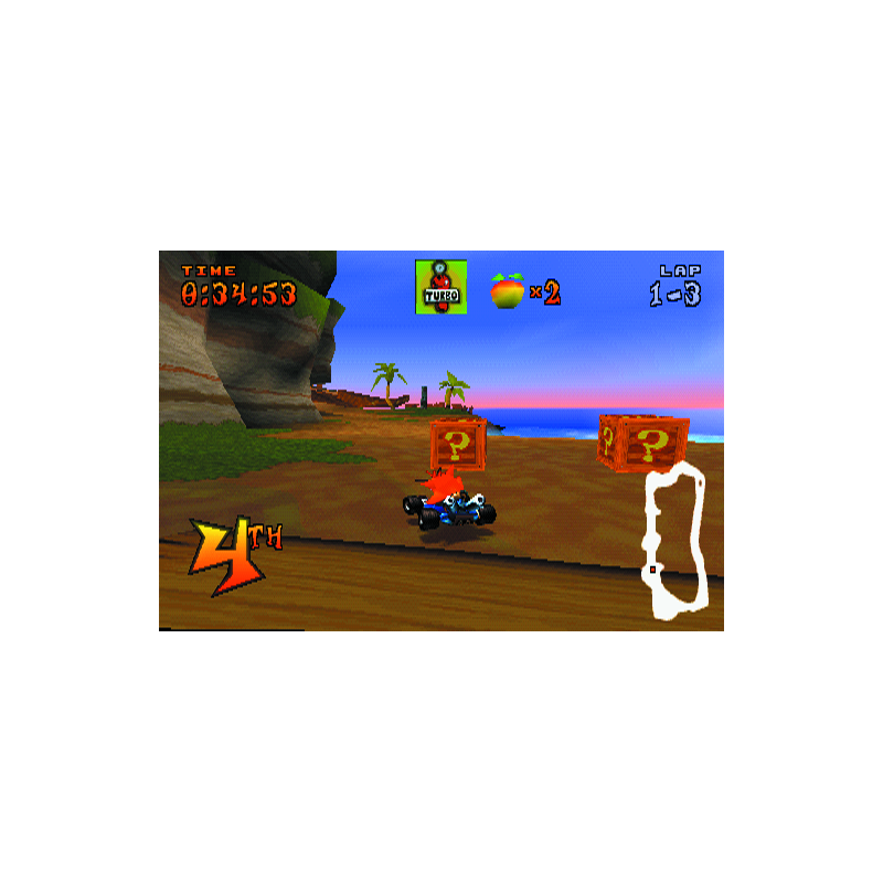 اسکرین شات و تصویر گیم‌پلی بازی Crash Team Racing مخصوص پلی استیشن وان (PS1) تصویر شماره 3