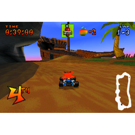 اسکرین شات و تصویر گیم‌پلی بازی Crash Team Racing مخصوص پلی استیشن وان (PS1) تصویر شماره 4