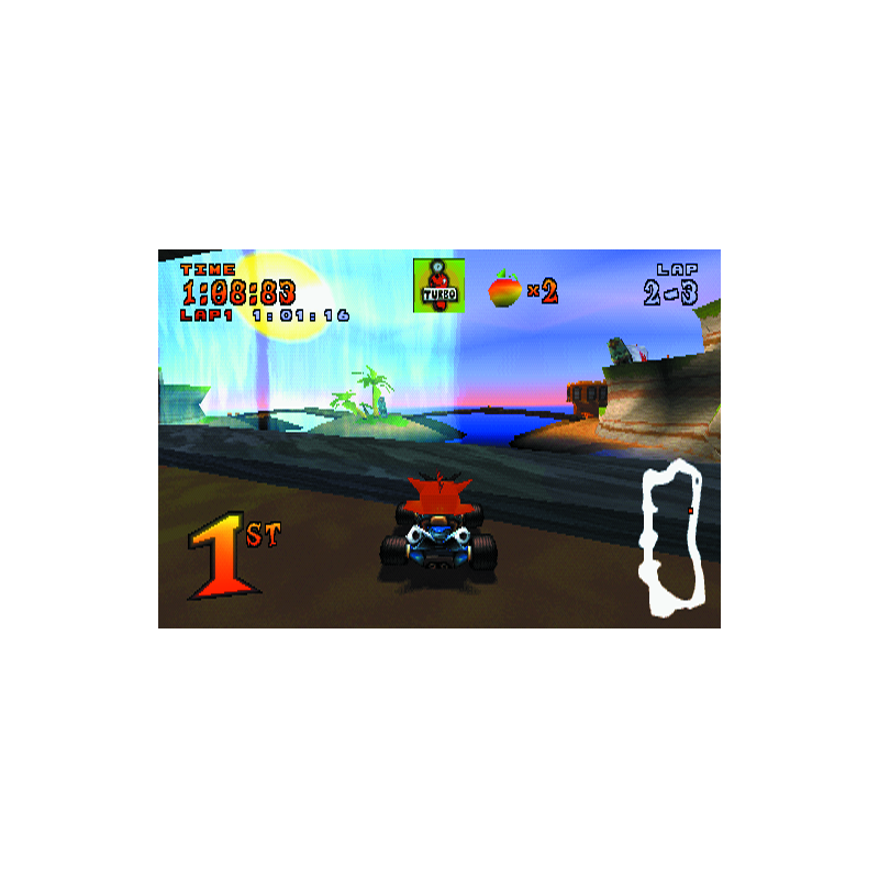 اسکرین شات و تصویر گیم‌پلی بازی Crash Team Racing مخصوص پلی استیشن وان (PS1) تصویر شماره 6