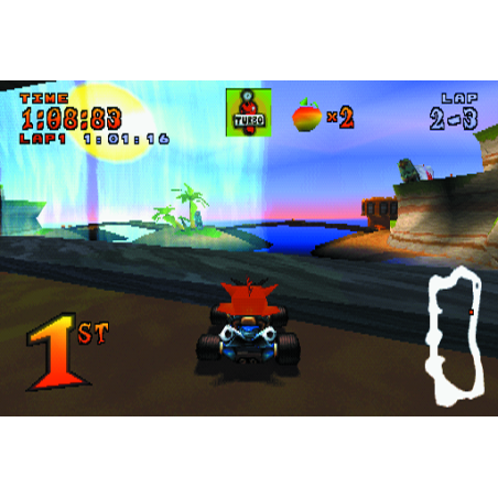 اسکرین شات و تصویر گیم‌پلی بازی Crash Team Racing مخصوص پلی استیشن وان (PS1) تصویر شماره 6