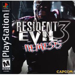 کاور بازی Resident Evil 3: Nemesis مخصوص پلی استیشن وان (PS1)