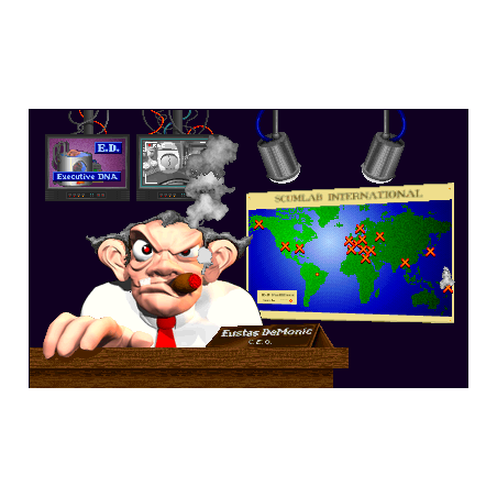 اسکرین شات و تصویر گیم‌پلی بازی Rampage World Tour مخصوص پلی استیشن وان (PS1) تصویر شماره 1