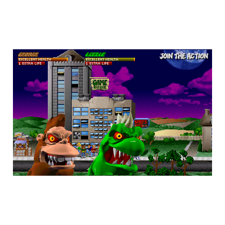 اسکرین شات و تصویر گیم‌پلی بازی Rampage World Tour مخصوص پلی استیشن وان (PS1) تصویر شماره 4