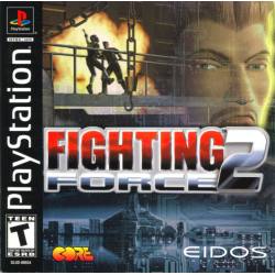 کاور بازی Fighting Force 2 مخصوص پلی استیشن وان (PS1)