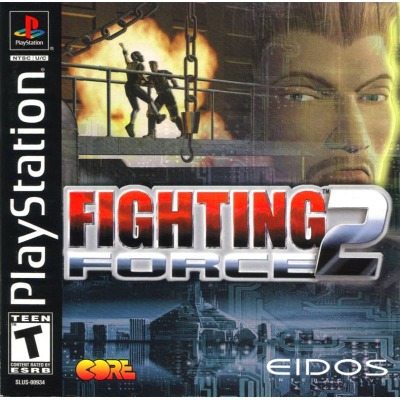 کاور بازی Fighting Force 2 مخصوص پلی استیشن وان (PS1)