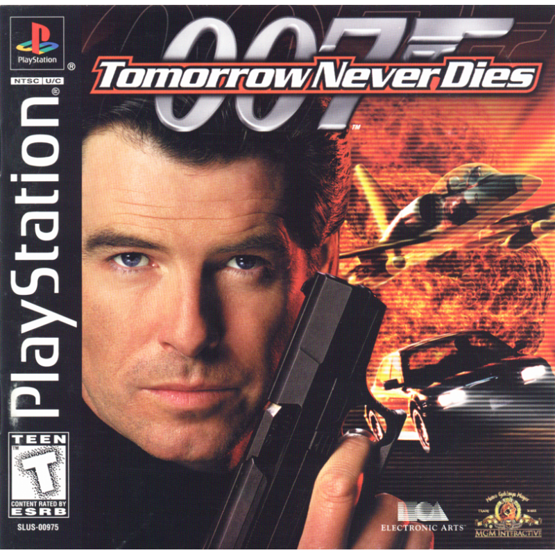 کاور بازی 007: Tomorrow Never Dies مخصوص پلی استیشن وان (PS1)