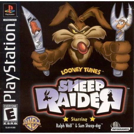 کاور بازی Looney Tunes: Sheep Raider مخصوص پلی استیشن وان (PS1)
