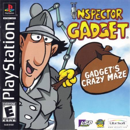 کاور بازی Inspector Gadget مخصوص پلی استیشن وان (PS1)