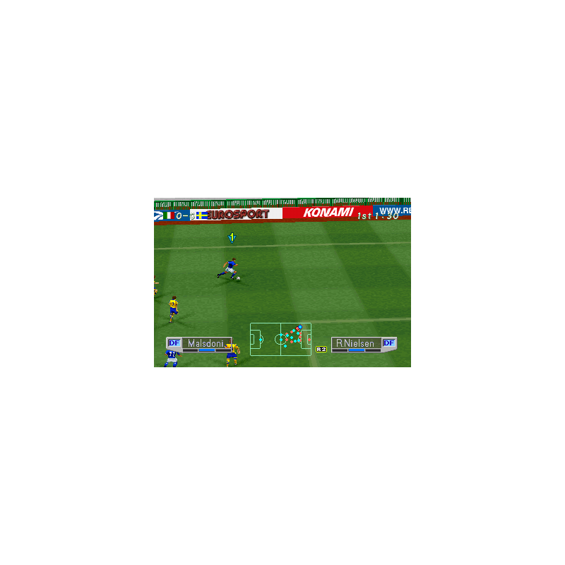 اسکرین شات و تصویر گیم‌پلی بازی Winning Eleven 3 مخصوص پلی استیشن وان (PS1) تصویر شماره 3