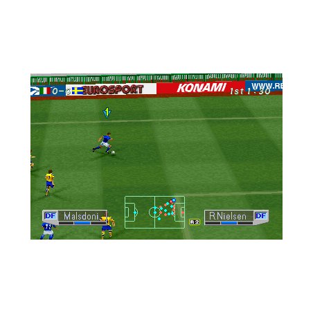 اسکرین شات و تصویر گیم‌پلی بازی Winning Eleven 3 مخصوص پلی استیشن وان (PS1) تصویر شماره 3
