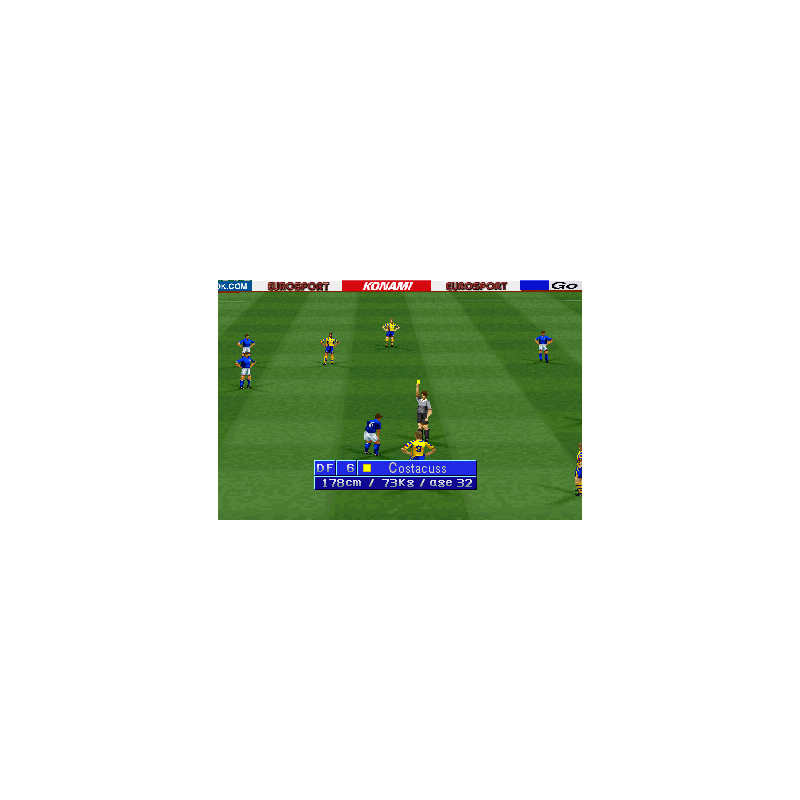 اسکرین شات و تصویر گیم‌پلی بازی Winning Eleven 3 مخصوص پلی استیشن وان (PS1) تصویر شماره 5