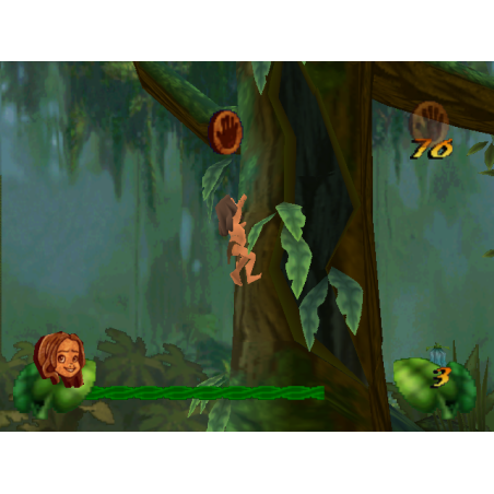اسکرین شات و تصویر گیم‌پلی بازی Disney's Tarzan مخصوص پلی استیشن وان (PS1) تصویر شماره 3