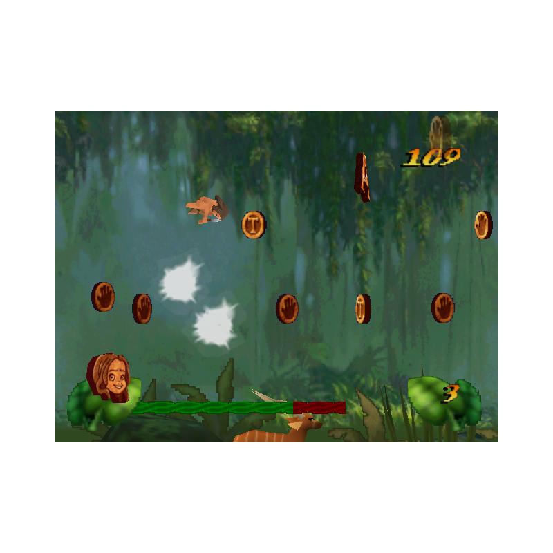 اسکرین شات و تصویر گیم‌پلی بازی Disney's Tarzan مخصوص پلی استیشن وان (PS1) تصویر شماره 6