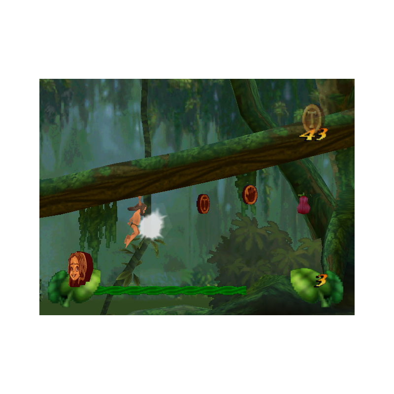 اسکرین شات و تصویر گیم‌پلی بازی Disney's Tarzan مخصوص پلی استیشن وان (PS1) تصویر شماره 5