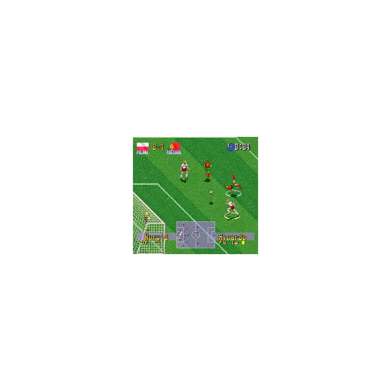 اسکرین شات و تصویر گیم‌پلی بازی International Superstar Soccer Deluxe مخصوص پلی استیشن وان (PS1) تصویر شماره 5