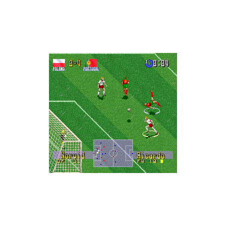 اسکرین شات و تصویر گیم‌پلی بازی International Superstar Soccer Deluxe مخصوص پلی استیشن وان (PS1) تصویر شماره 5