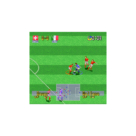 اسکرین شات و تصویر گیم‌پلی بازی International Superstar Soccer Deluxe مخصوص پلی استیشن وان (PS1) تصویر شماره 6