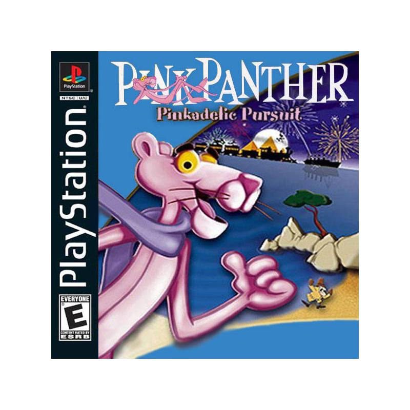 کاور بازی Pink Panther: Pinkadelic Pursuit مخصوص پلی استیشن وان (PS1)