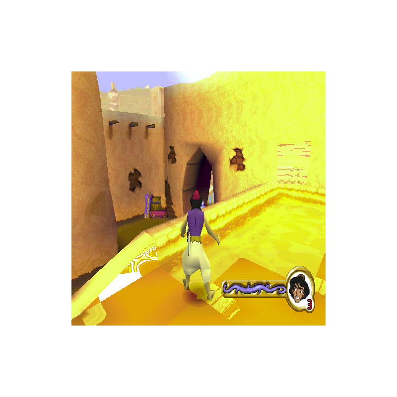 اسکرین شات و تصویر گیم پلی بازی Disney’s Aladdin: Nasira’s Revenge مخصوص پلی استیشن وان (PS1) تصویر شماره 5
