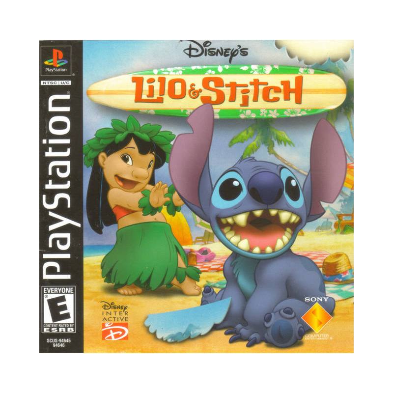 کاور بازی Disney’s Lilo & Stitch مخصوص پلی استیشن وان (PS1)