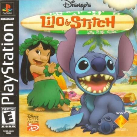 کاور بازی Disney’s Lilo & Stitch مخصوص پلی استیشن وان (PS1)